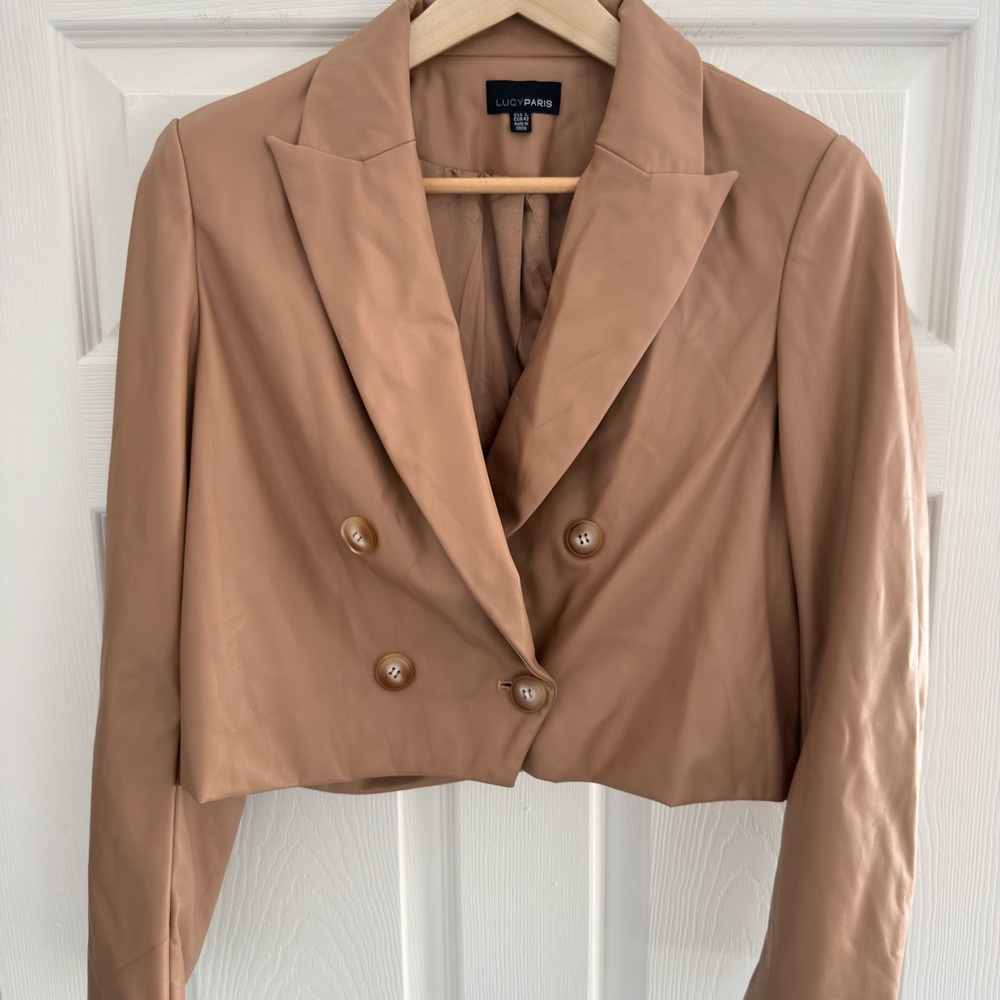 Lucy Paris Camel Pantsuit Set - Picture 5 of 15